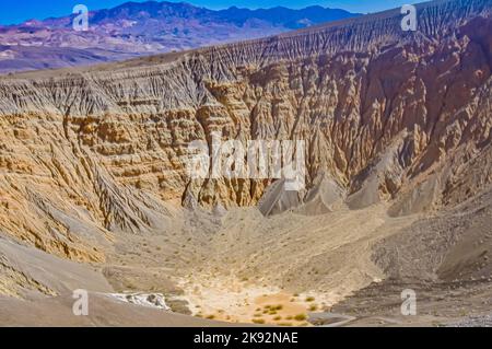 Ubehebe Crater im Death Valley National Park in Kalifornien Stockfoto