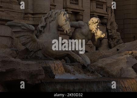 Rom, Italien. 16. September 2022. Trevi-Brunnen (Bild: © Mark Avery/ZUMA Press Wire) Stockfoto