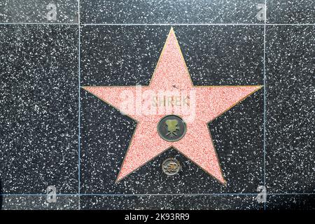 HOLLYWOOD - 26. JUNI: Shreks Star auf dem Hollywood Walk of Fame am 26. Juni 2012 in Hollywood, Kalifornien. Dieses Hotel liegt am Hollywood Blvd. Und ist es auch Stockfoto