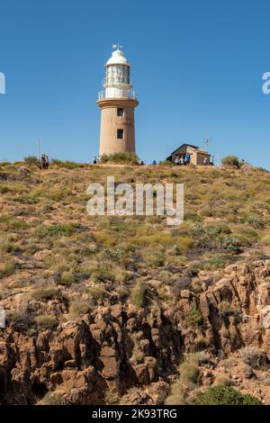 Vlamingh Head Lighthouse, nahe Exmouth, WA, Australien Stockfoto