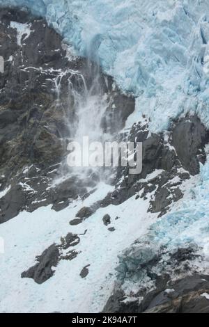 Holgate Glacier, Harding Icefield, Kenai-Fjords-Nationalpark, Alaska, USA Stockfoto