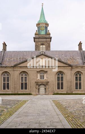 Irland Irland Irland Dublin Royal Hospital Kilmainham das Irish Museum of Modern Art wurde 1684 im Stil von Paris Les Invalides von Sir William Robinson erbaut Stockfoto