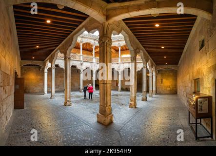 Casa de las Conchas, Kastilien und Leon, Spanien Stockfoto