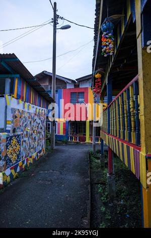 Kuala Perlis, Malaysia - 2022. Oktober: Ansichten von Kuala Perlis an der nordwestlichen Spitze der malaysischen Halbinsel am 15. Oktober 2022 in Malaysia. Stockfoto