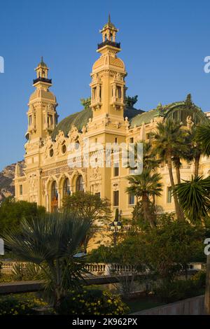 Monaco, Monte Carlo, Oper und Kasino, Stockfoto