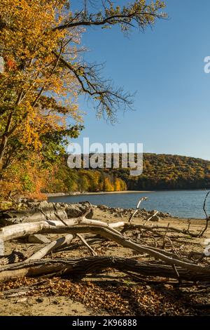 East Branch Reservoir in Brewster New York Stockfoto