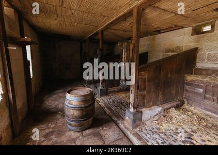 Gebäude der Lark Distillery in Tasmanien, Australien Stockfoto