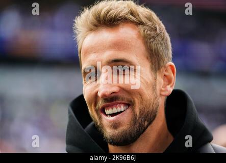 Datei-Foto vom 02-10-2022 von Harry Kane, der Spurs wieder auf Kurs bringen kann, mit dem einzigen Ziel, es 11 für die Saison zu schaffen. Ausgabedatum: Mittwoch, 26. Oktober 2022. Stockfoto