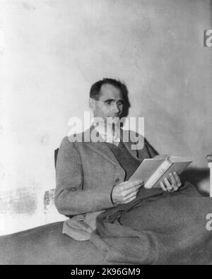 Rudolph Hess, Rudolf Hess im Gefängnis Landsberg. Rudolf Walter Richard Hess (1894 – 1987) deutscher Politiker und ein führendes Mitglied der Nazi-Partei in Nazi-Deutschland. Stockfoto