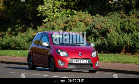 2009 Renault rot Twingo Hatchback Auto Stockfoto