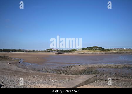 Watch House oder Watch Tower Bay Barry South Wales UK Stockfoto