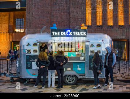 Street Food Snack Shack London Stockfoto