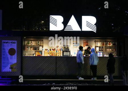 Street Food Snack Shack London Stockfoto