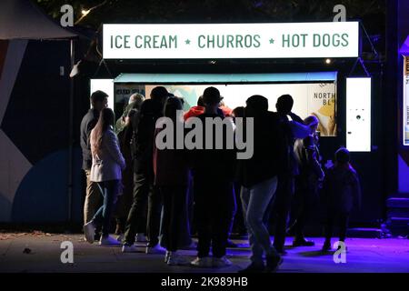 Street Food Snack Shack London Stockfoto