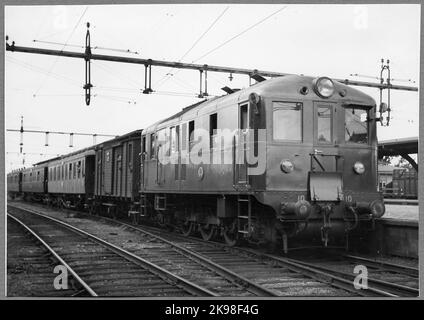 Stockholm - Nynäs Railway, SNJ ÄF 10. Stockfoto