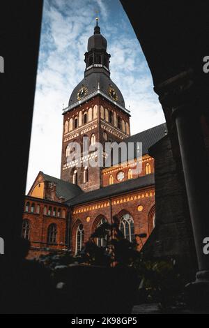 Riga Kathedrale Kirche Lettland Stockfoto