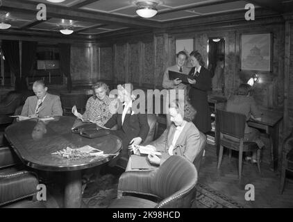 S/s „King Gustaf V“ III KL SALON Stockfoto