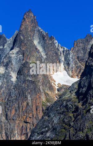 Prinz Christian Sound, Grönland, Königreich Dänemark Stockfoto