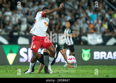 Rio De Janeiro, Brasilien. 26. Oktober 2022. Popo während Botafogo x Bragantino im Nilton Santos Stadium für die 34. Runde der brasilianischen Meisterschaft 2022, in der Nacht von diesem Mittwoch (26), in Rio de Janeiro, RJ statt. Kredit: Celso Pupo/FotoArena/Alamy Live Nachrichten Stockfoto