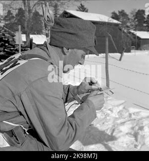 Der operative Verteidigungshof, Tomnäs Stockfoto