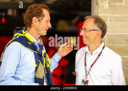 AUSTIN, TEXAS, USA AUF 23. OKTOBER 2022; John Philip Jacob Elkann, Chairman Autohersteller Stellantis und Chief Executive Officer (CEO) von Exor, Credit: SPP Sport Press Foto. /Alamy Live News Stockfoto