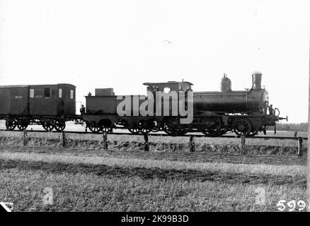 Stockholm - Västerås - Bergslagens Railway, SWB A2 6 Stockfoto