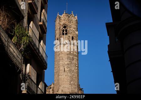 Katalonien Hauptstadt Barcelona in Spanien. Stockfoto