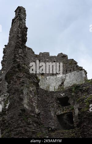 Laugharne Castle Nummer 4035a Stockfoto