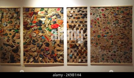 Kunstsammlung des Kunstmuseums in Sintra Portugal Stockfoto