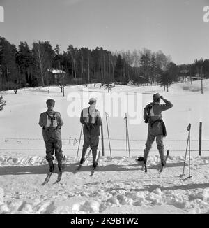 Der operative Verteidigungshof, Tomnäs Stockfoto