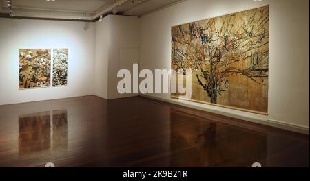 Kunstsammlung des Kunstmuseums in Sintra Portugal Stockfoto
