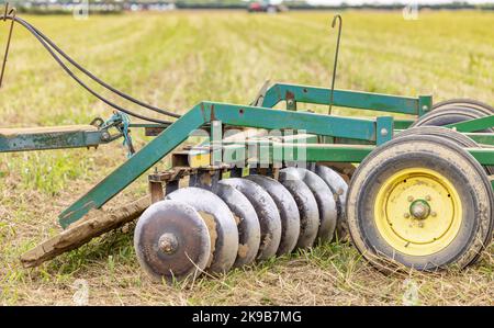 Detail der landwirtschaftlichen Ausrüstung Stockfoto