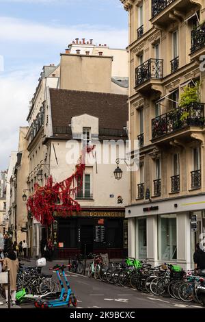 Boulangerie Paris Frankreich Stockfoto