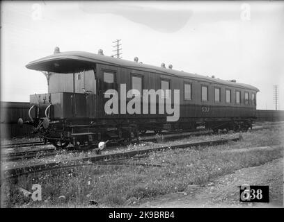 Gävle - Dala Railway, GDJ BCO3 1430. Stockfoto