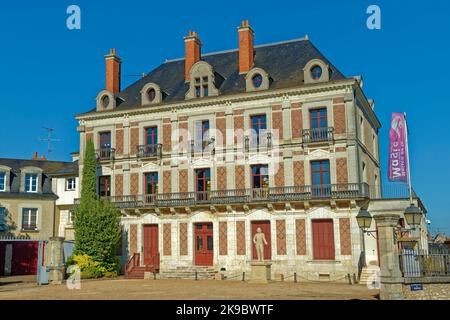 La Maison de la Magie Robert-Houdin, das Haus der Magie in Blois, Abteilung Loir-et-Cher in Centre-Val de Loire, Frankreich. Stockfoto