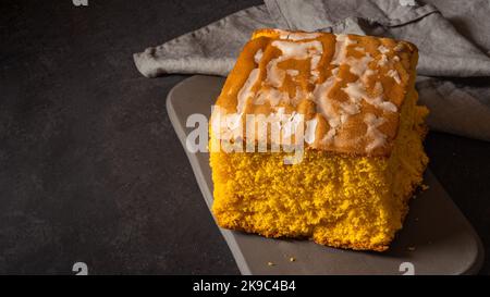 PAO de Lo - typischer Schwammkuchen Portugals Stockfoto