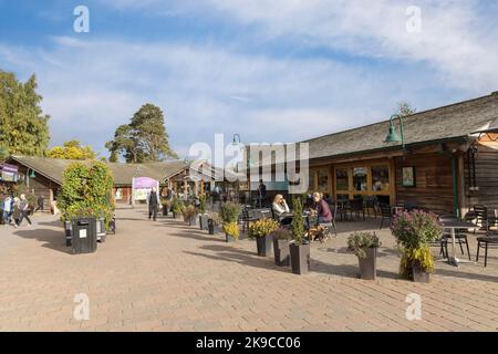 Trentham Shopping Village, Stoke-on-Trent, Staffordshire, England, Großbritannien Stockfoto