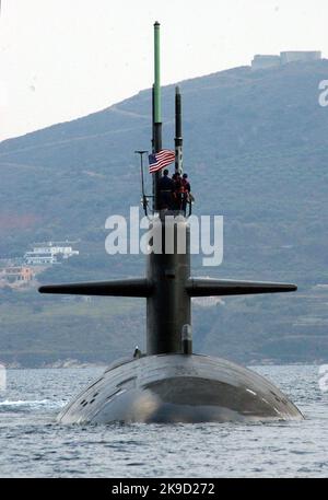 Los Angeles-Klasse attackiert U-Boot USS Newport News (SSN 750) U.S. Navy Stockfoto