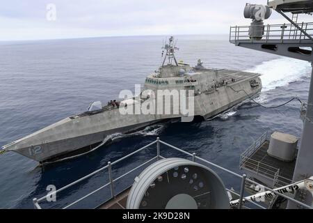 Die Independence Variante Littoral Combat Ship USS Omaha (LCS 12) U.S. Navy Stockfoto