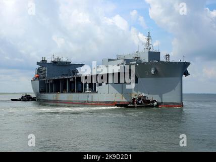 Die militärische Sealift Command Expeditionary mobile Basis USNS Lewis B. Puller (T-ESB 3) U.S. Navy Stockfoto