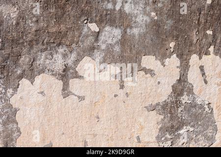 Alte verwitterte Wand, Textur, Hintergrund Stockfoto