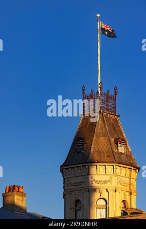 Ballarat Australien / Außenansicht des circa 1853 Craigs Royal Hotels in Ballarat . Stockfoto