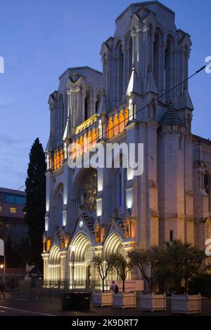 Frankreich, Cote d'Azur, Nizza, Basilique Notre-Dame de l'Assomption Stockfoto