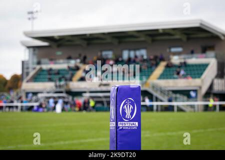 2022 Rugby-League-Weltmeisterschaft für körperliche Behinderungen im Victoria Park, Warrington. Stockfoto