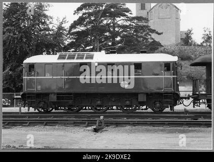 Stockholm - Nynäs Railway, SNJ ÄF 10. Stockfoto