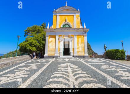 Chiesa di San Giorgio, Portofino, Ligurien, Italien Stockfoto