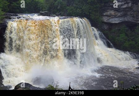 Blackwater Falls - West Virginia Stockfoto