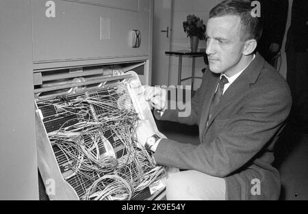 Das Hauptgeschäft, HFD. IBM-Computer Stockfoto