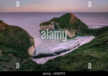 Flamborough Head, Yorkshire, England, Vereinigtes Königreich Stockfoto