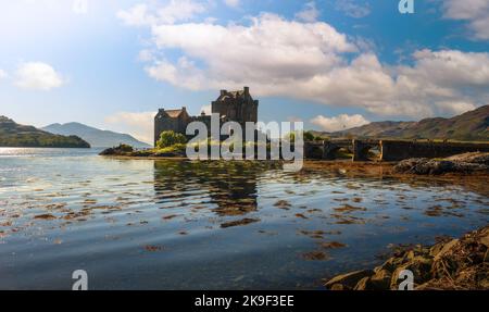 Eilean Donan Castle in Schottland Stockfoto